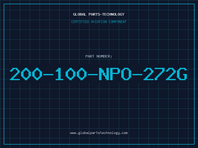 Aviation Part 200-100-NPO-272G