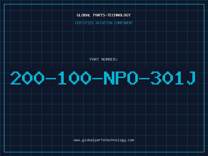 Aviation Part 200-100-NPO-301J