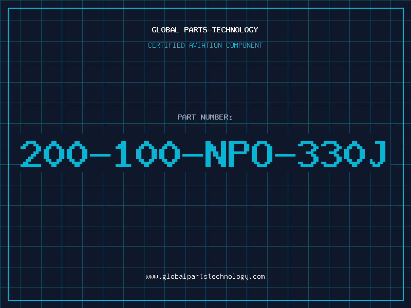 Aviation Part 200-100-NPO-330J