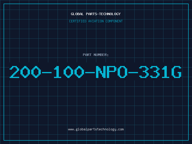 Aviation Part 200-100-NPO-331G