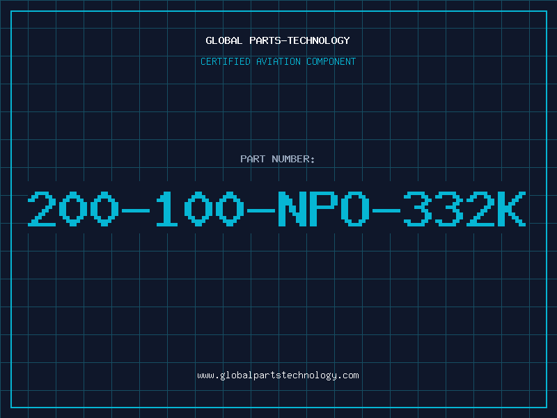 Aviation Part 200-100-NPO-332K