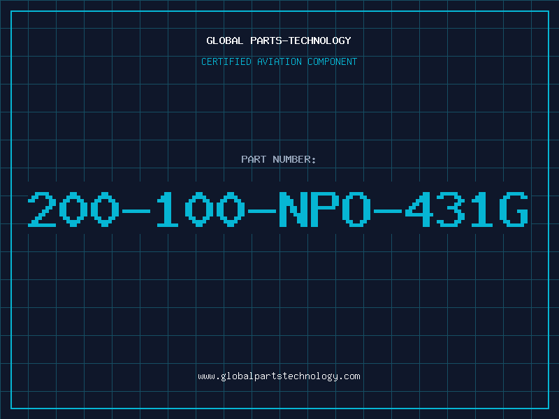 Aviation Part 200-100-NPO-431G