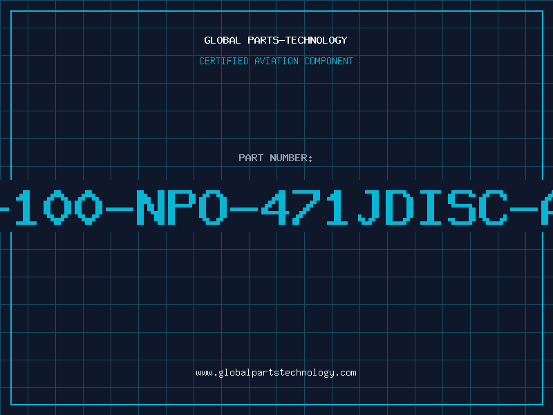 Aviation Part 200-100-NPO-471JDISC-ARCO