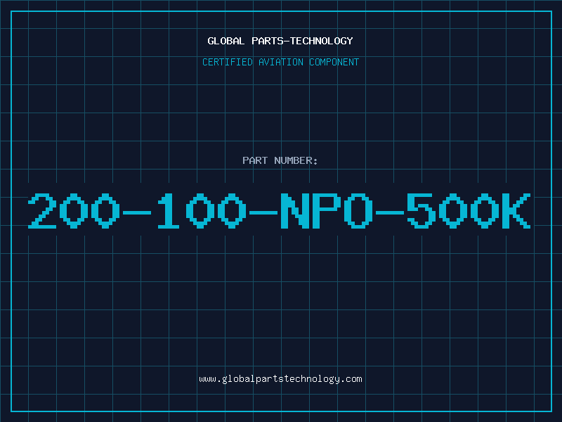 Aviation Part 200-100-NPO-500K