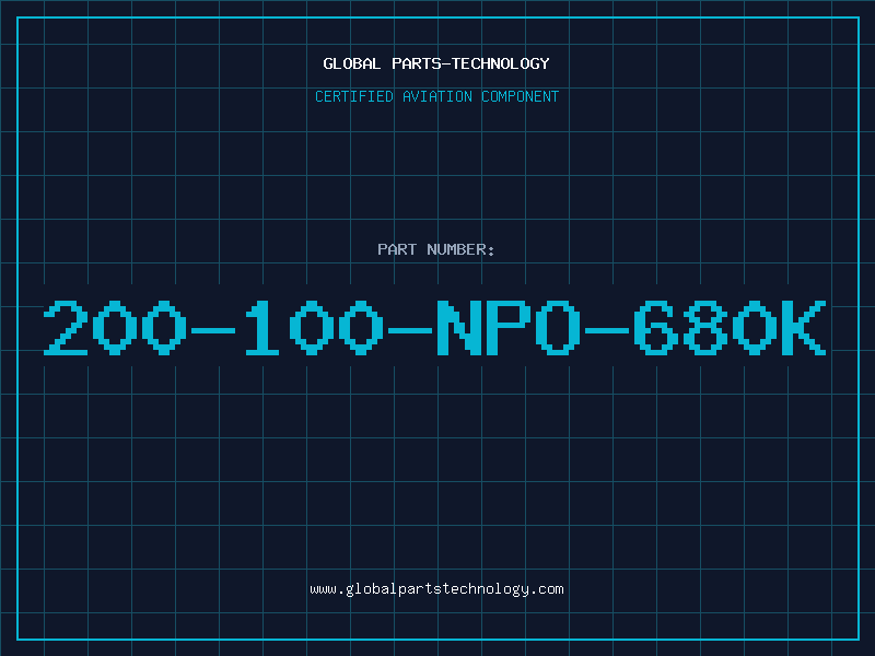Aviation Part 200-100-NPO-680K