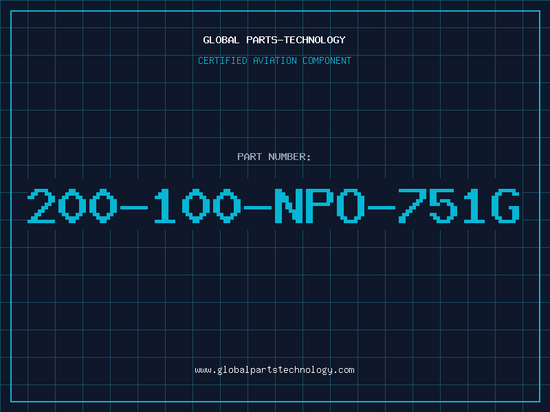 Aviation Part 200-100-NPO-751G
