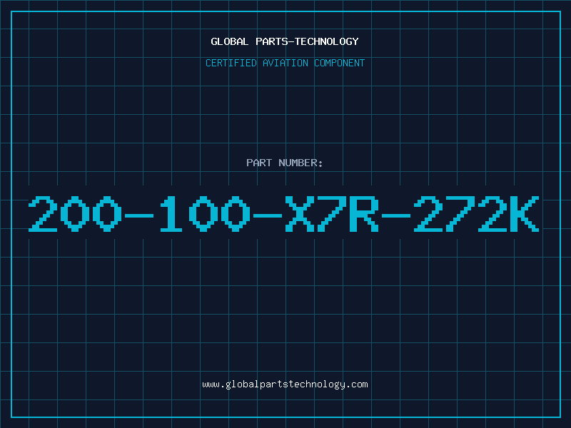 Aviation Part 200-100-X7R-272K