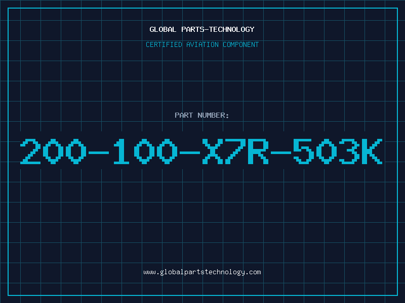 Aviation Part 200-100-X7R-503K