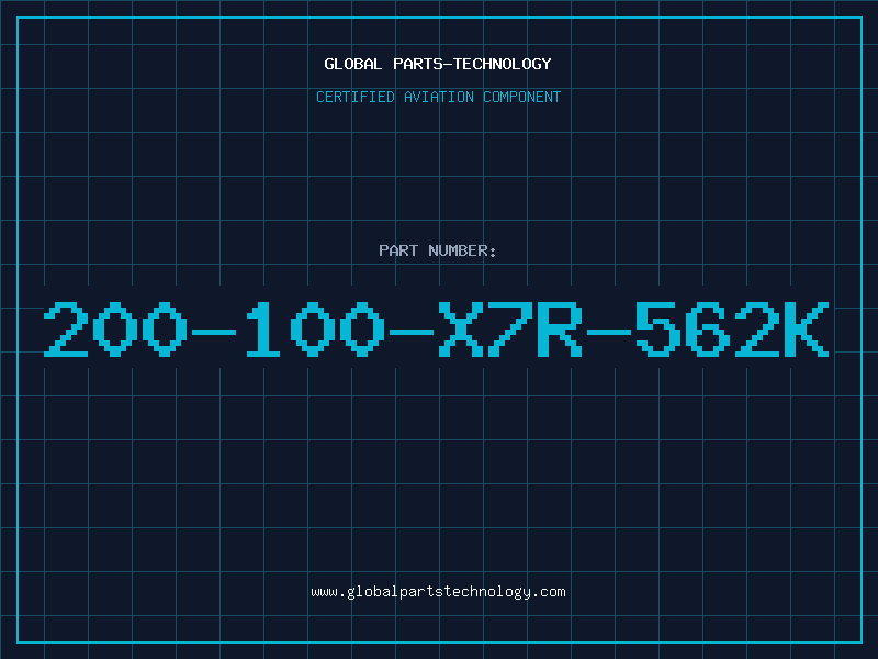 Aviation Part 200-100-X7R-562K