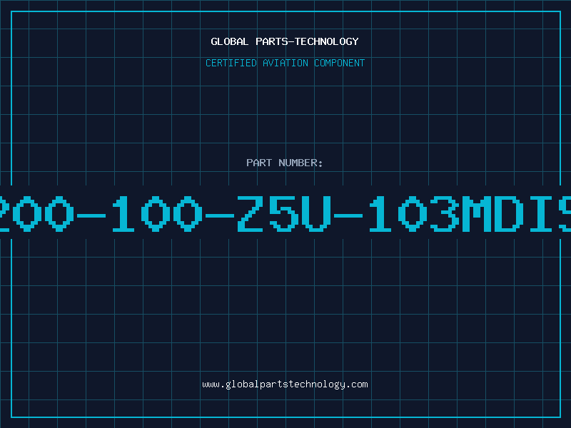 Aviation Part 200-100-Z5U-103MDIS