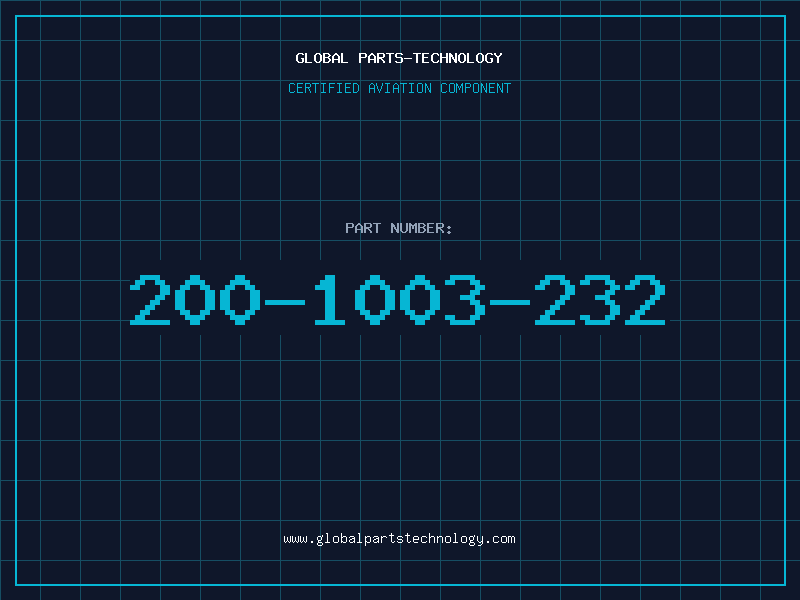 Aviation Part 200-1003-232