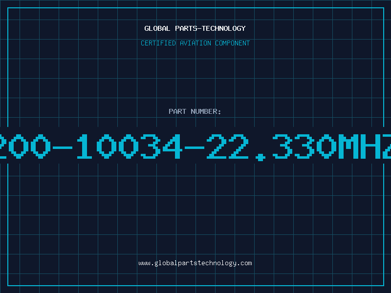 Aviation Part 200-10034-22.330MHZ
