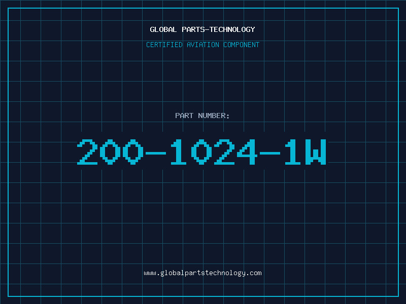 Aviation Part 200-1024-1W