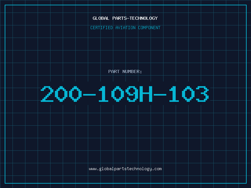 Aviation Part 200-109H-103