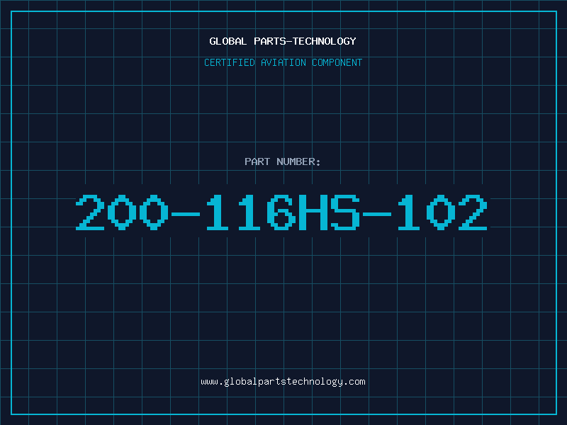 Aviation Part 200-116HS-102