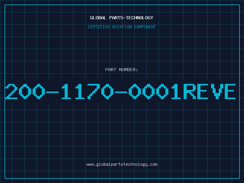 Aviation Part 200-1170-0001REVE