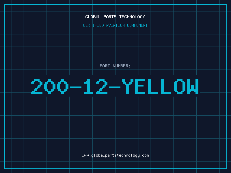 Aviation Part 200-12-YELLOW