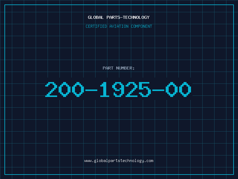 Aviation Part 200-1925-00