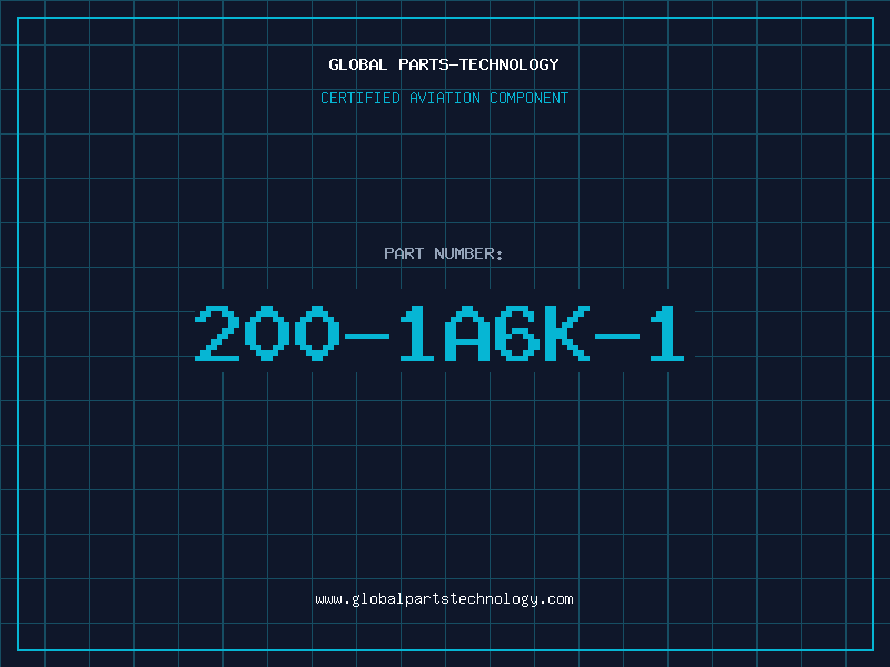 Aviation Part 200-1A6K-1