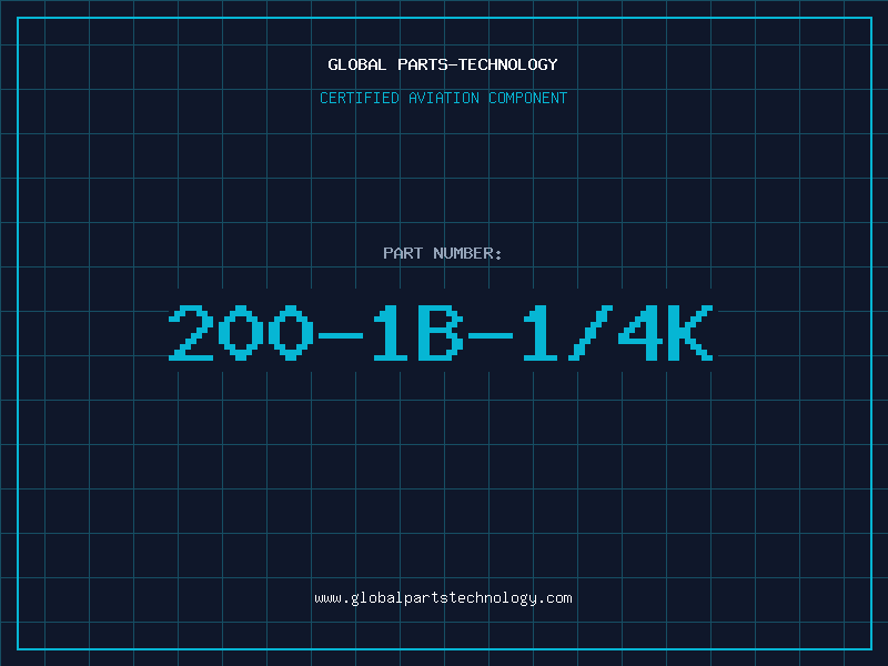 Aviation Part 200-1B-1/4K