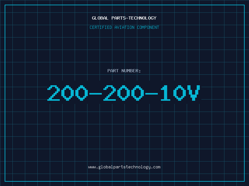 Aviation Part 200-200-10V