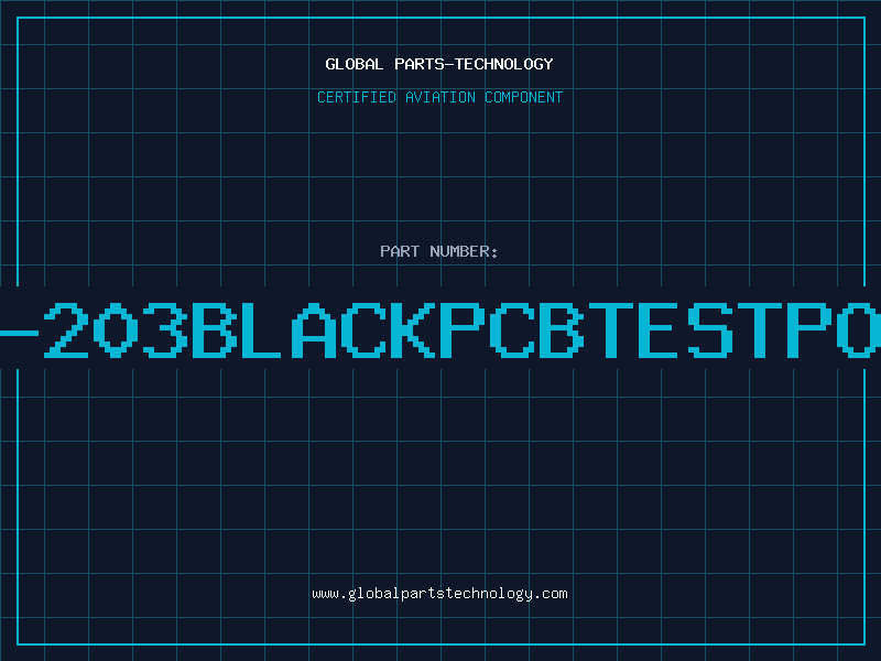 Aviation Part 200-203BLACKPCBTESTPOINT