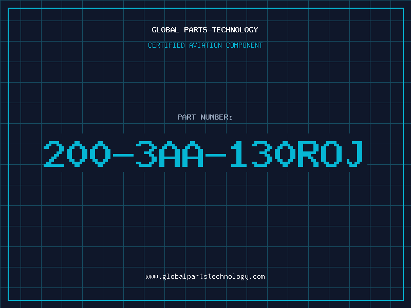 Aviation Part 200-3AA-130ROJ
