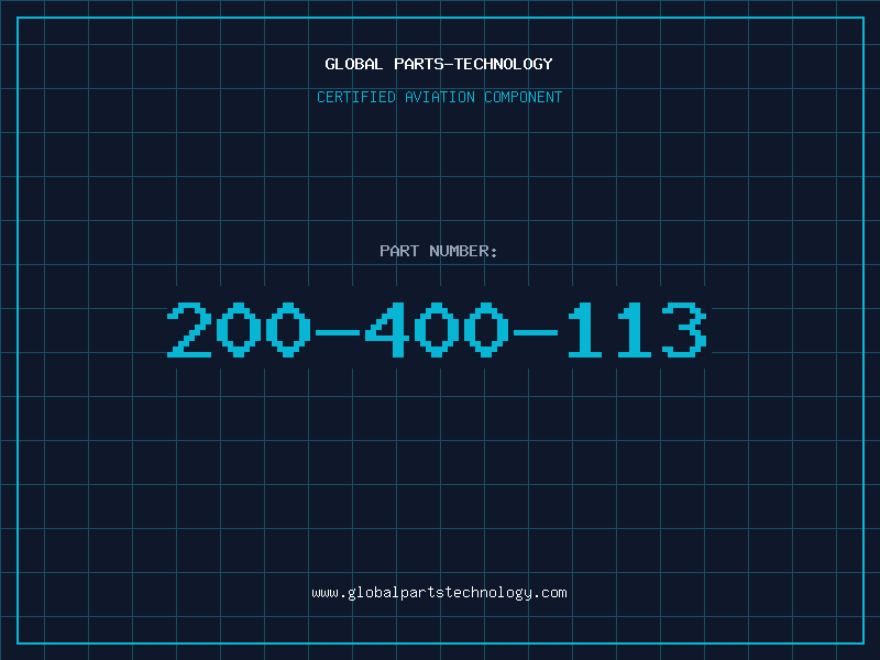 Aviation Part 200-400-113