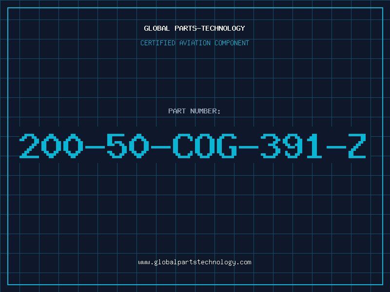 Aviation Part 200-50-COG-391-Z