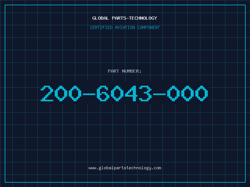 Aviation Part 200-6043-000
