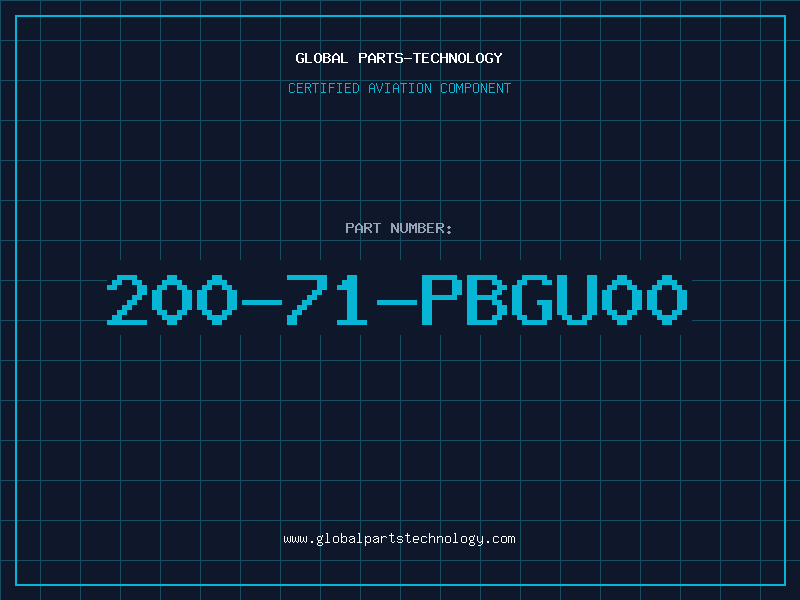 Aviation Part 200-71-PBGU00