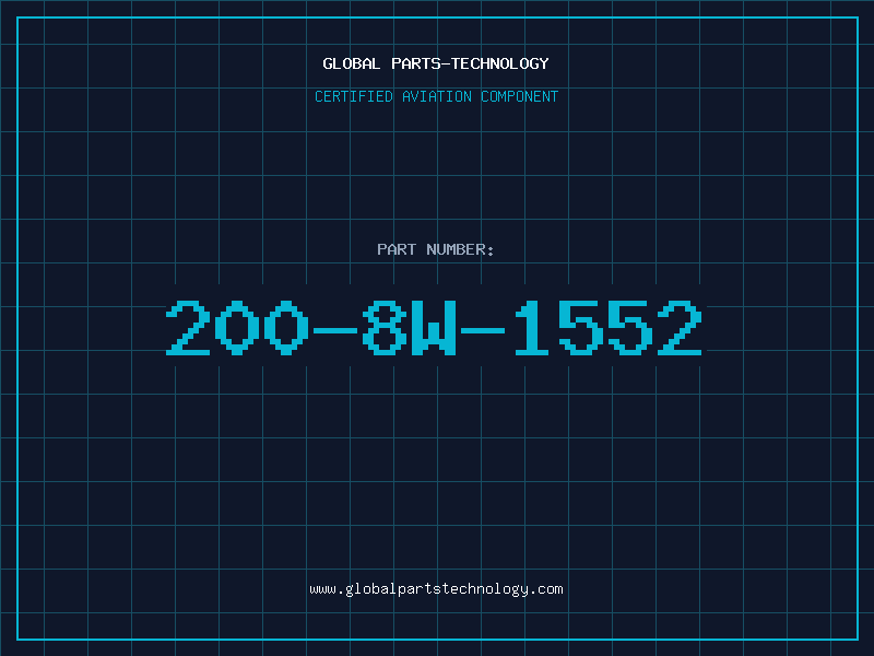 Aviation Part 200-8W-1552