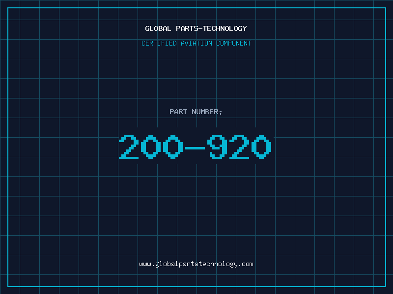 Aviation Part 200-920