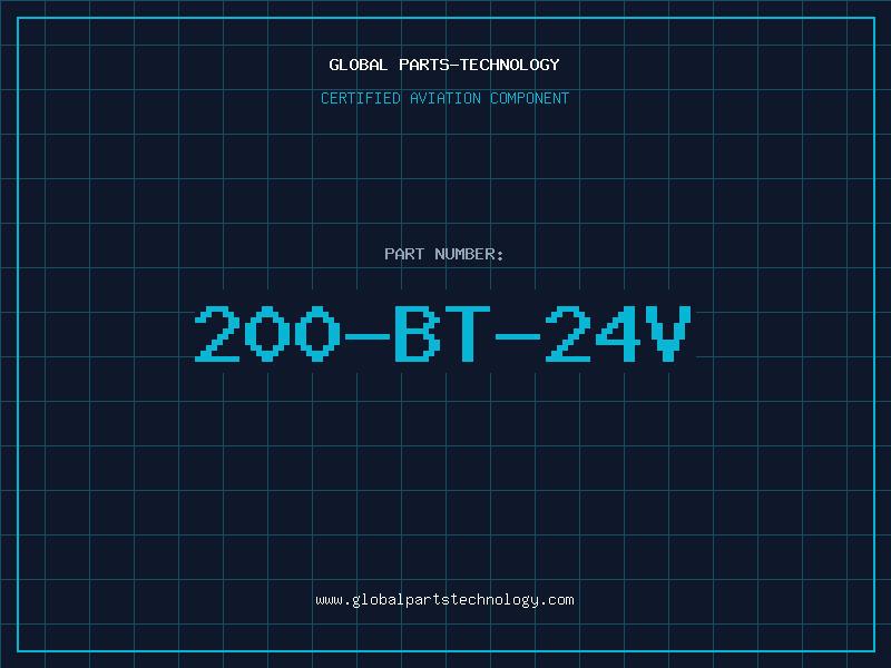 Aviation Part 200-BT-24V