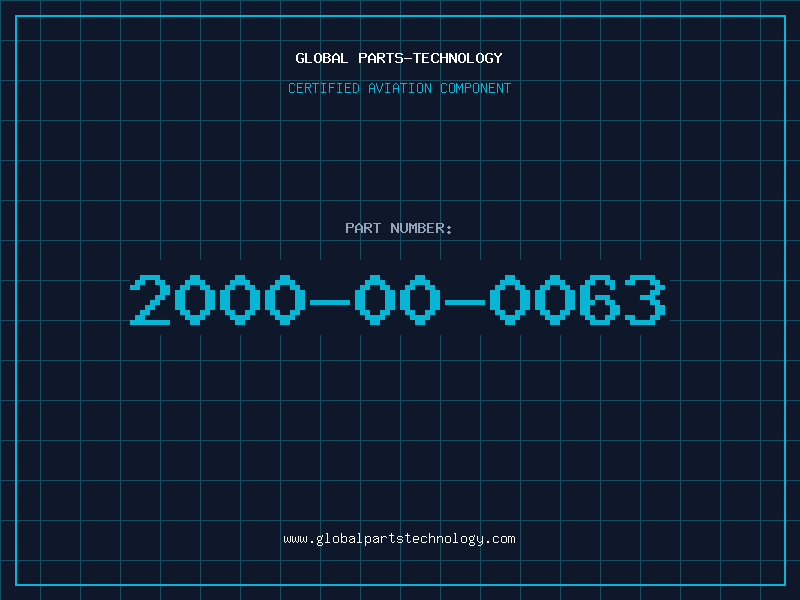 Aviation Part 2000-00-0063