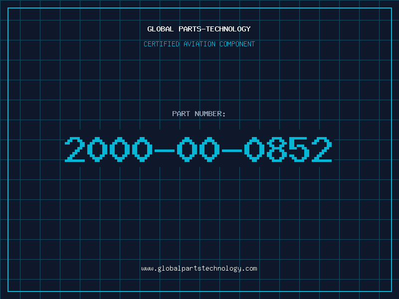 Aviation Part 2000-00-0852