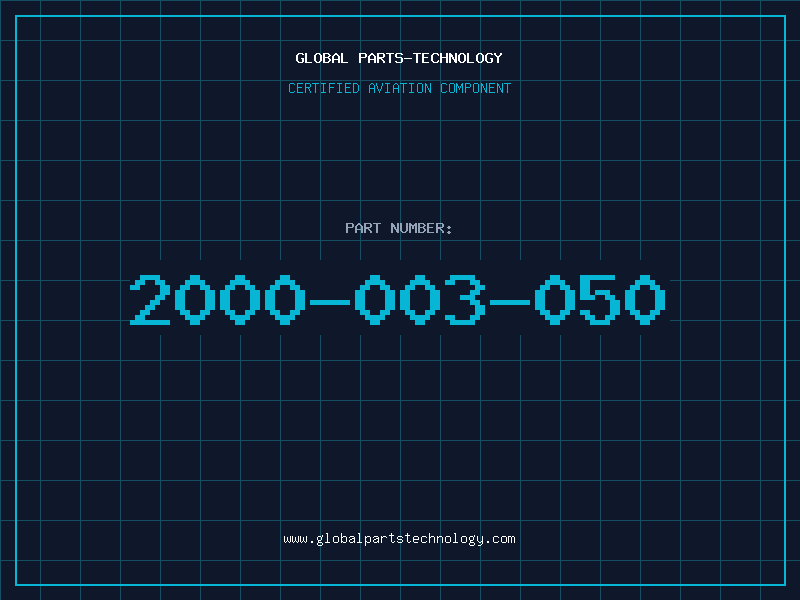 Aviation Part 2000-003-050
