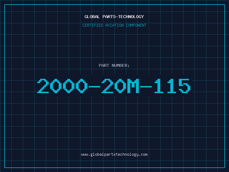 Aviation Part 2000-20M-115