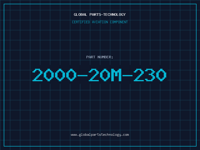Aviation Part 2000-20M-230