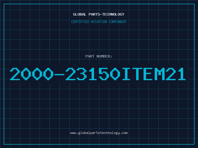 Aviation Part 2000-23150ITEM21