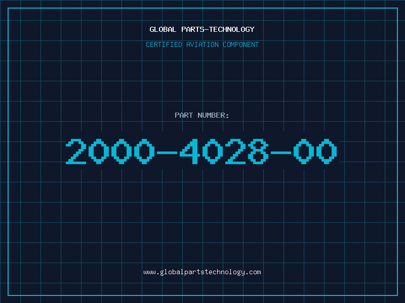 Aviation Part 2000-4028-00