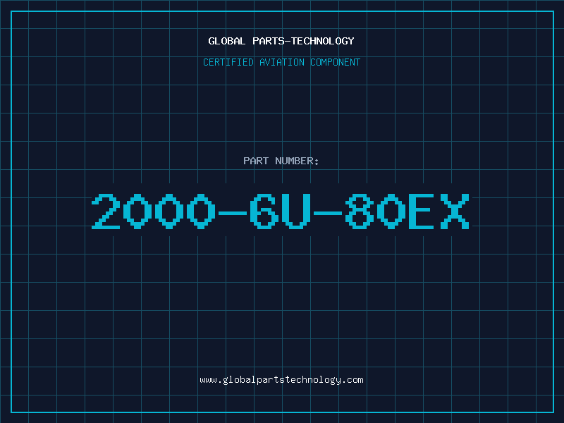 Aviation Part 2000-6U-80EX
