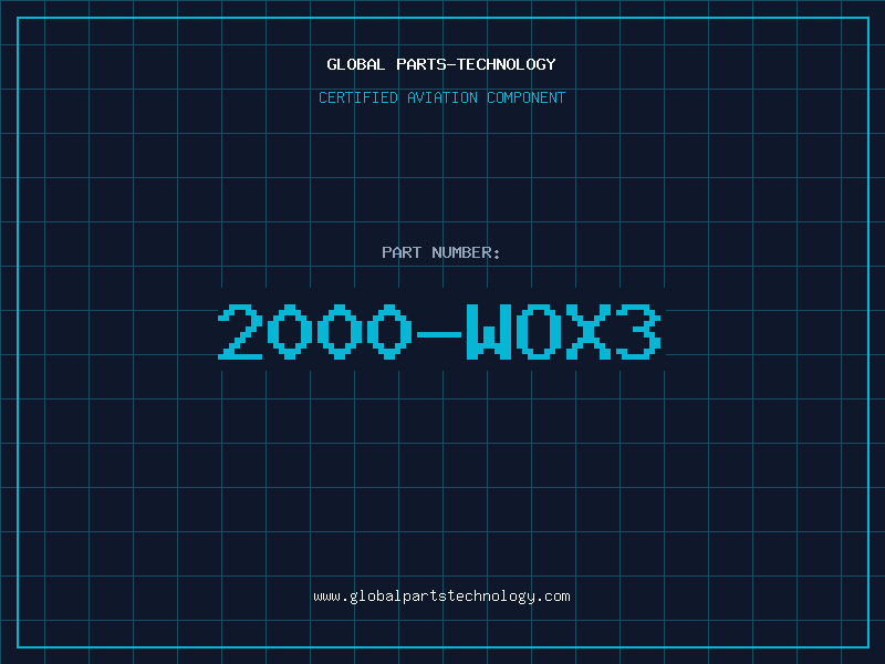 Aviation Part 2000-WOX3