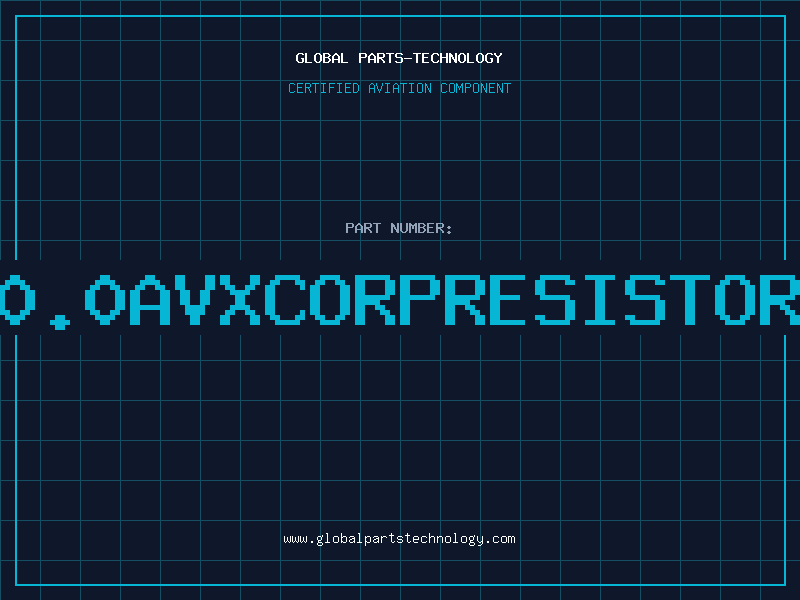 Aviation Part 20000.0AVXCORPRESISTORCAP3