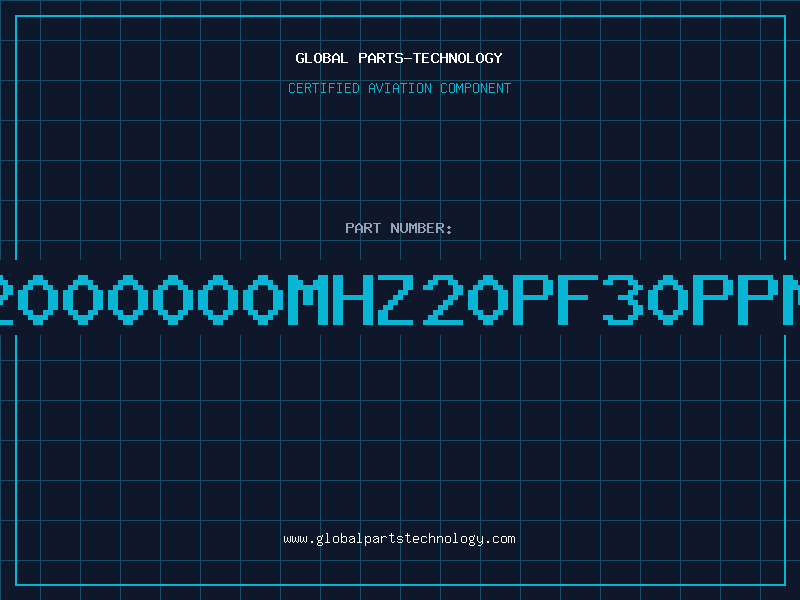 Aviation Part 2000000MHZ20pF30PPM