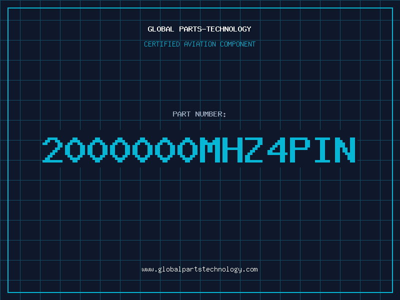 Aviation Part 2000000MHZ4PIN