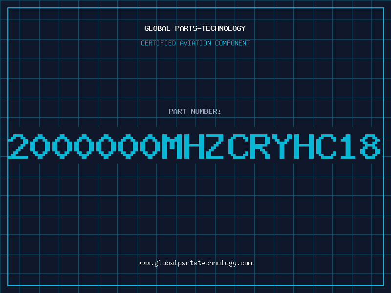 Aviation Part 2000000MHZCRYHC18