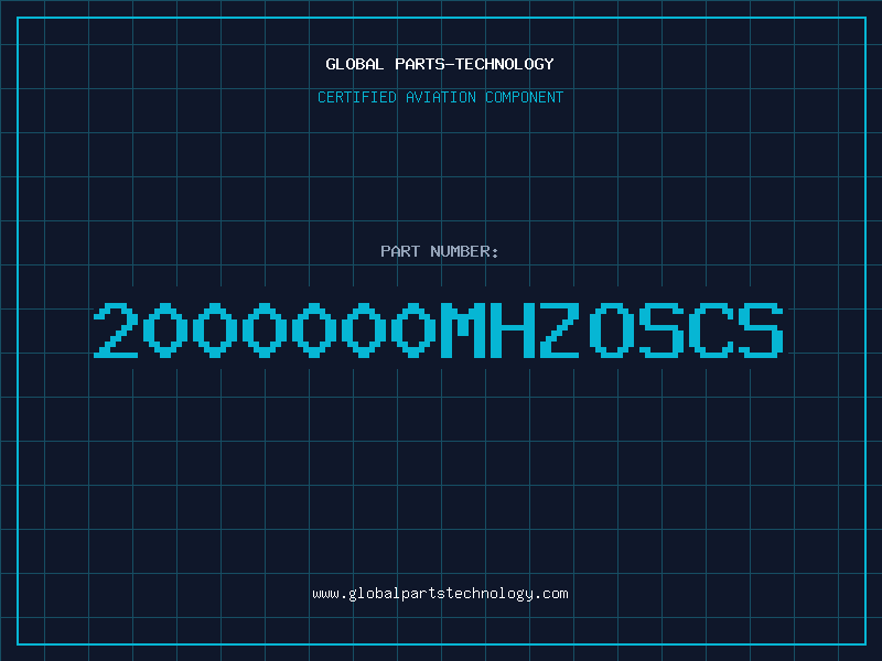 Aviation Part 2000000MHZOSCS