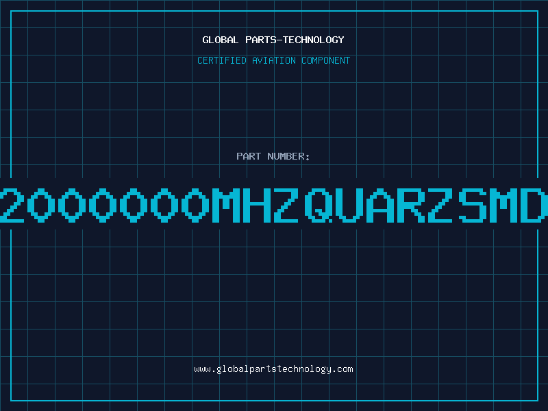 Aviation Part 2000000MHzQUARZSMD