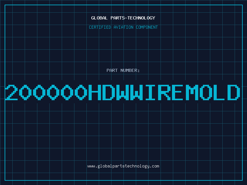 Aviation Part 200000HDWWIREMOLD